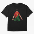 Cristiano Ronaldo Oversized T-Shirt Bring International Match Energy to FIFA World Cup 2026 Group Stage Inspired by Messi, Brazil Energy, Championship Spirit, Famous Goals, Roaring Crowds and International Football Unity; Great for Watch Parties,