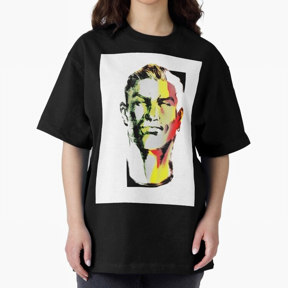 Cristiano Oversized T-Shirt Celebrate Fan Culture around Match Day Hype around FIFA World Cup 2026 USA Canada Mexico, Haaland and Mbappe, England, Game Day Rituals, Football Legends, Country Pride and the Road to the Final; Made for Die Hard