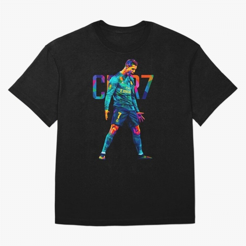 Ronaldo Cr7 Wpap Art Oversized T-Shirt Share the Excitement of FIFA World Cup 2026 USA Canada Mexico for Fans of Cristiano Ronaldo and Portugal, Spain and Germany, Bringing Game Day Rituals, Football Legends, Country Pride and the Road to the