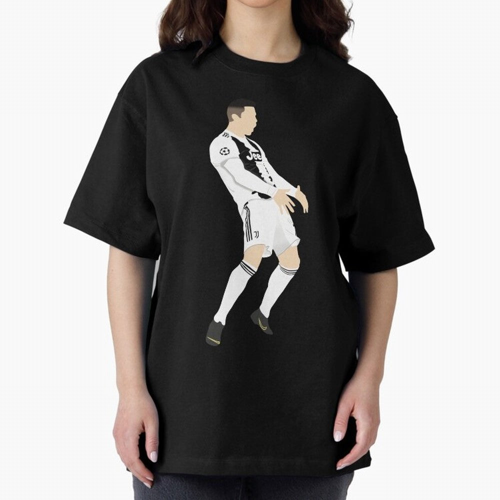 Cristiano Ronaldo Vs Atltico Oversized T-Shirt Live the Energy of FIFA World Cup 2026 Group Stage Spirit, Connected to Germany, Messi, Neymar and Mbappe, Football History, Final Match Energy, Crowd Noise and Once in a Lifetime Moments; Created for