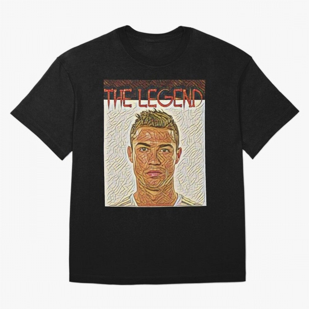 Cristiano Ronaldo Oversized T-Shirt Stand with Match Day Hype around FIFA World Cup 2026 Group Stage, CR7 and Messi, Argentina and Brazil, Global Supporter Spirit, Legendary Goals, National Colors and Tournament Celebration; Made for Die Hard