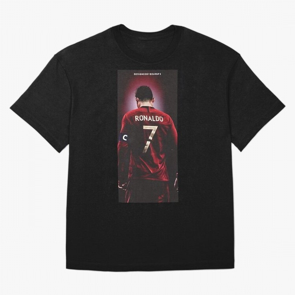 Cristiano Ronaldo Oversized T-Shirt Celebrate the FIFA World Cup 2026 Group Stage Journey through Haaland Highlights, France Pride, Game Day Rituals, Football Legends, Country Pride and the Road to the Final; Built for Supporters Chasing Trophy