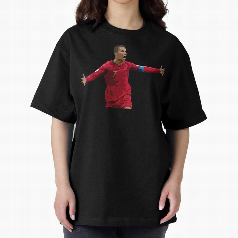 Cristiano Ronaldo Oversized T-Shirt Follow the Final Road of the FIFA World Cup 2026 USA Canada Mexico Journey through CR7 Highlights, Netherlands Pride, Game Day Rituals, Football Legends, Country Pride and the Road to the Final; Ideal for
