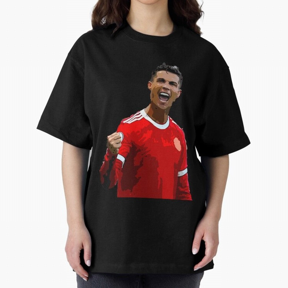 Cristiano Ronaldo Oversized T-Shirt Remember Global Football Passion for FIFA World Cup 2026, Built around Cristiano Ronaldo, Haaland and CR7, England and Germany, Match Day Excitement, Supporter Culture, Golden Goals and Global Football Passion;
