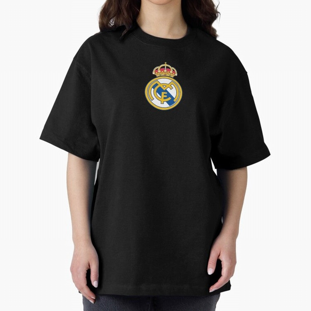 RE-AL-MAD-RID- Logo FC Merchandise Oversized T-Shirt Support Your Favorite Stars during FIFA World Cup 2026 Group Stage Spirit, Connected to England, France and Netherlands, Haaland and Mbappe, Soccer Culture, Superstar Moments, National Team