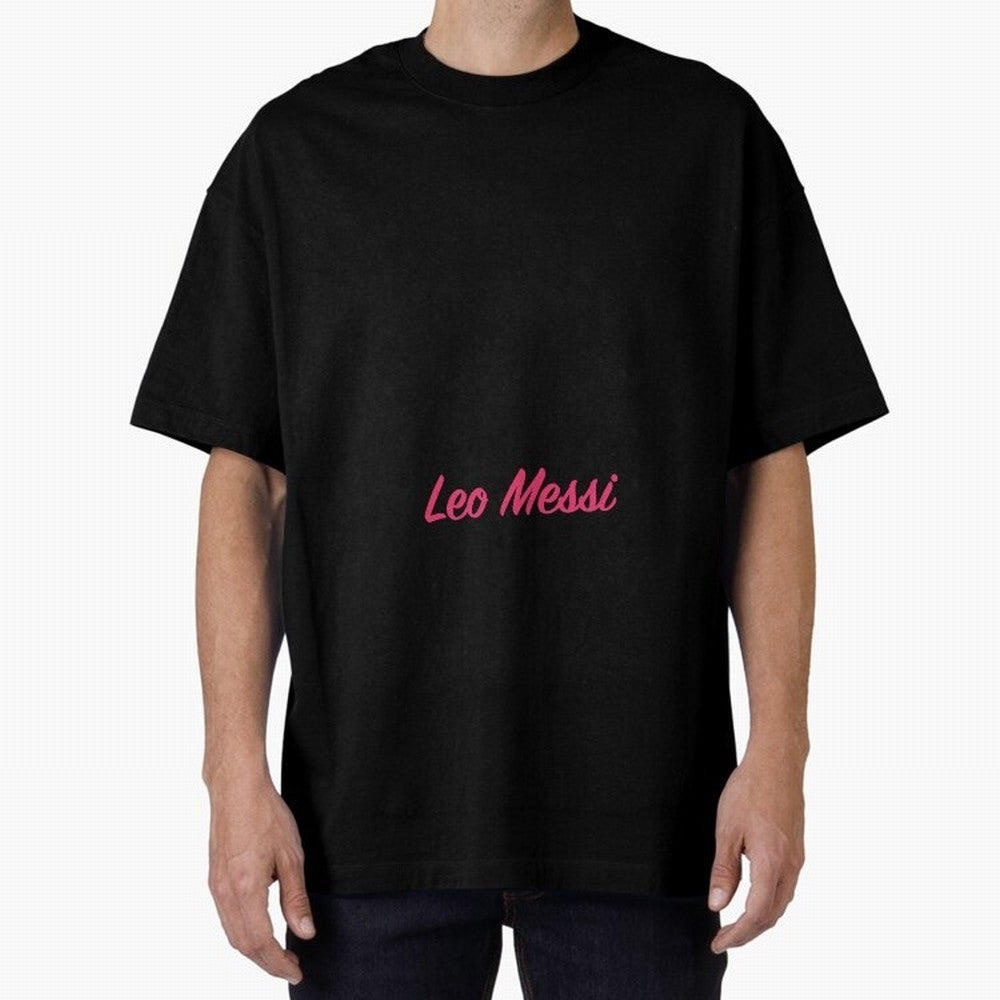 Leo Messi The The Goat Oversized T-Shirt Enjoy FIFA World Cup 2026 with Messi, CR7 and Mbappe, England, France and Netherlands Energy, Tournament Hype, Historic Matchups, Family Viewing Parties and Global Sports Pride; Perfect for People Who Love