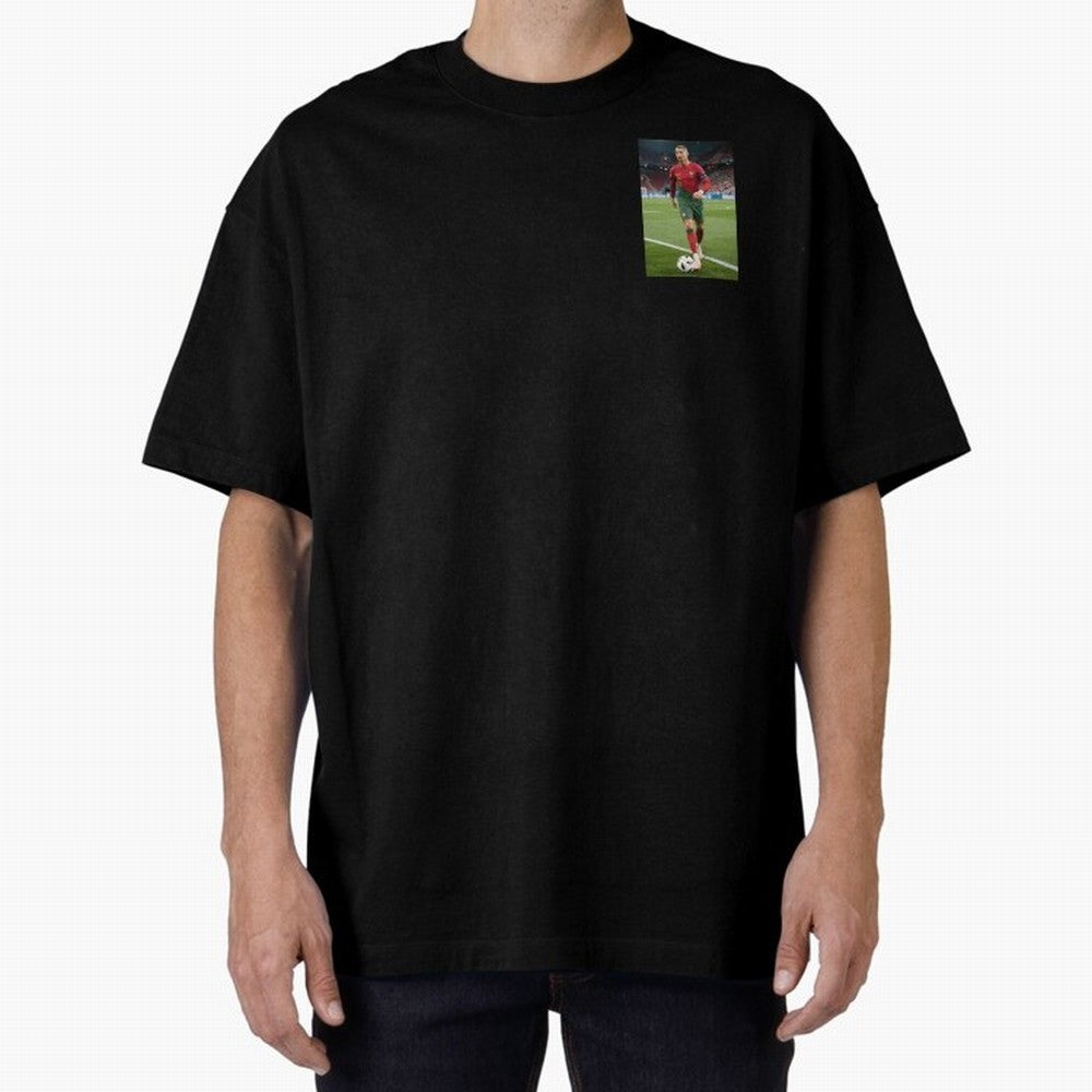 CR7 Oversized T-Shirt Celebrate Classic Football Spirit in FIFA World Cup 2026 for Fans of Messi, Neymar and Mbappe and Netherlands, Bringing Match Day Excitement, Supporter Culture, Golden Goals and Global Football Passion; Made for Die Hard