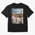 Derb¨ª Real Madrid Oversized T-Shirt Turn Up for Global Football Passion for FIFA World Cup 2026, Built around Messi, CR7 and Mbappe, Portugal, Spain and Germany, Worldwide Fan Energy, Dramatic Goals, Stadium Lights and Championship Celebrations;