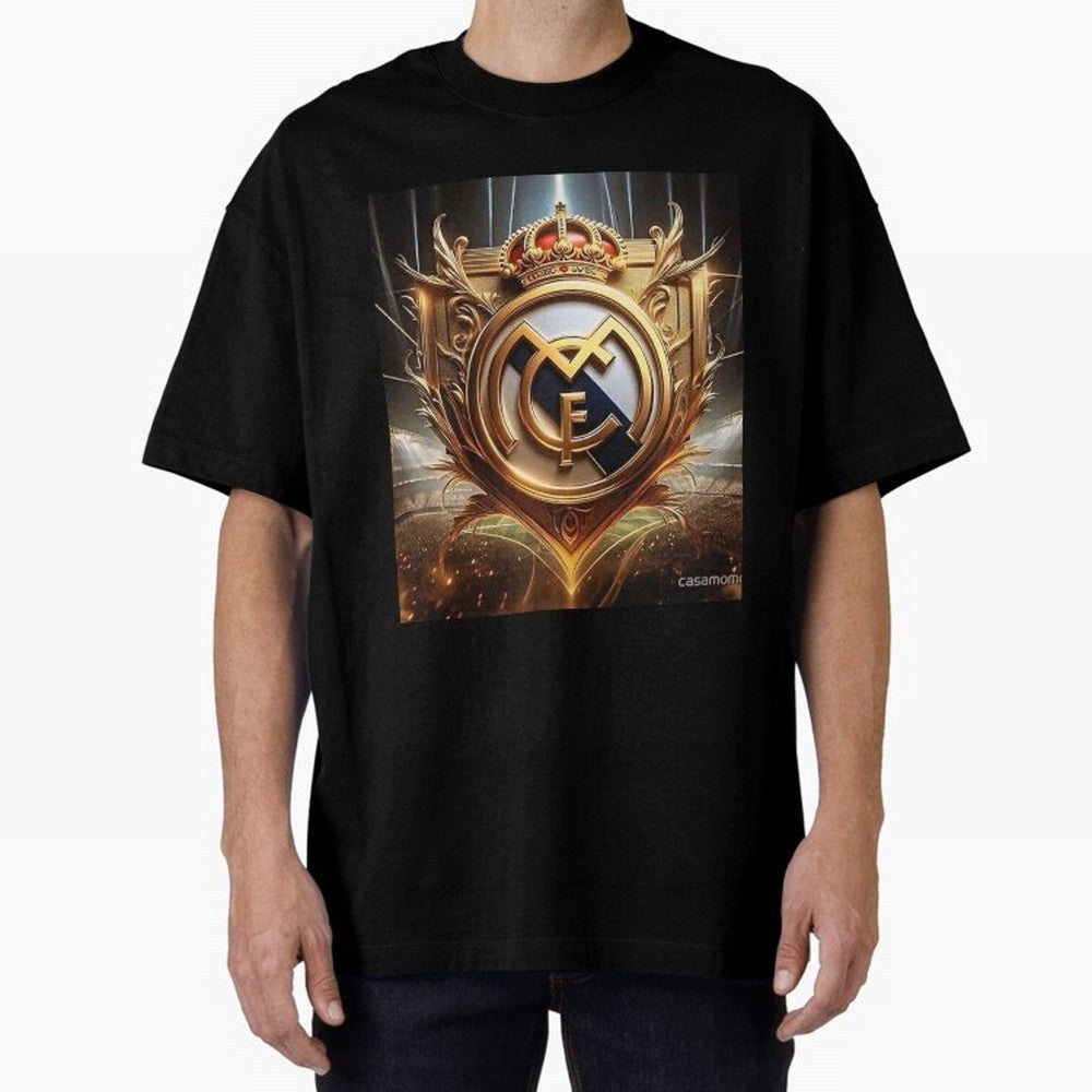 Galaxy of Real Madrid Oversized T-Shirt Enjoy the Biggest Football Party of FIFA World Cup 2026 Group Stage with Neymar, France Energy, Football History, Final Match Energy, Crowd Noise and Once in a Lifetime Moments; Ideal for Football Dads,