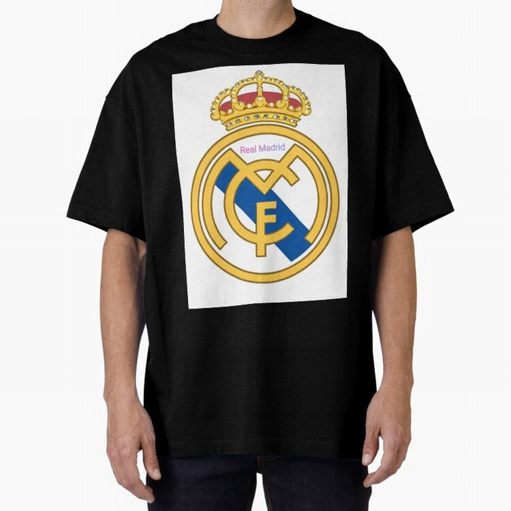 Real Madrid Gold Oversized T-Shirt Showcase FIFA World Cup 2026 Group Stage for Fans of CR7 and Messi and Argentina, Bringing Stadium Memories, Football Loyalty, International Chants and Championship Tradition; Made for Collectors Who Enjoy Iconic