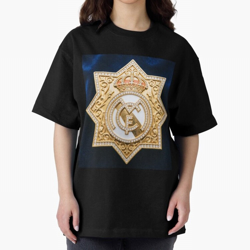Escudo del Realma Oversized T-Shirt Bring Global Tournament Vibes to the FIFA World Cup 2026 Journey through Neymar Highlights, France Pride, Championship Spirit, Famous Goals, Roaring Crowds and International Football Unity; Built for Supporters