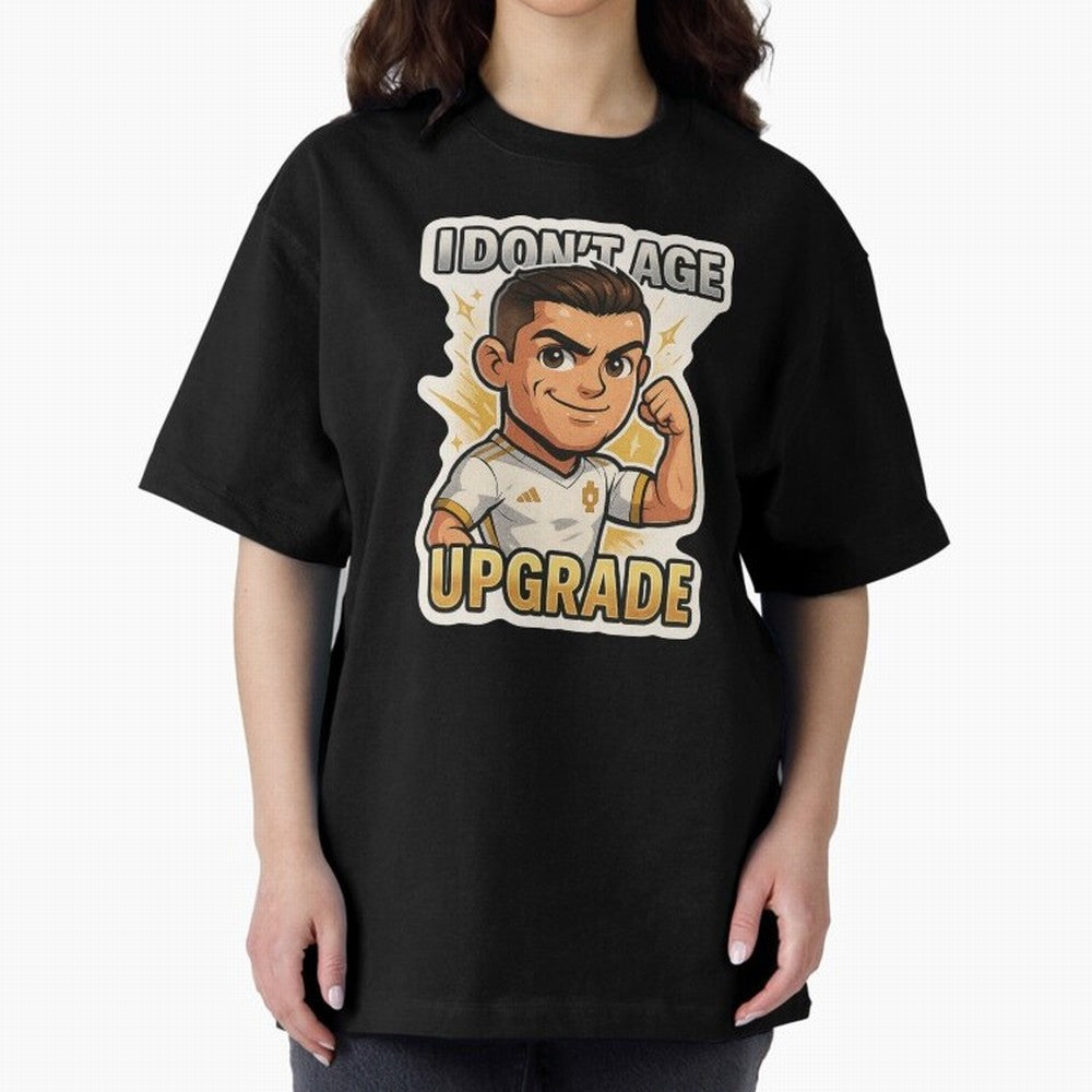I Dont Age Upgrade Oversized T-Shirt Show Championship Spirit for the FIFA World Cup 2026 Group Stage Journey through Mbappe Highlights, Spain and Netherlands Pride, Global Supporter Spirit, Legendary Goals, National Colors and Tournament