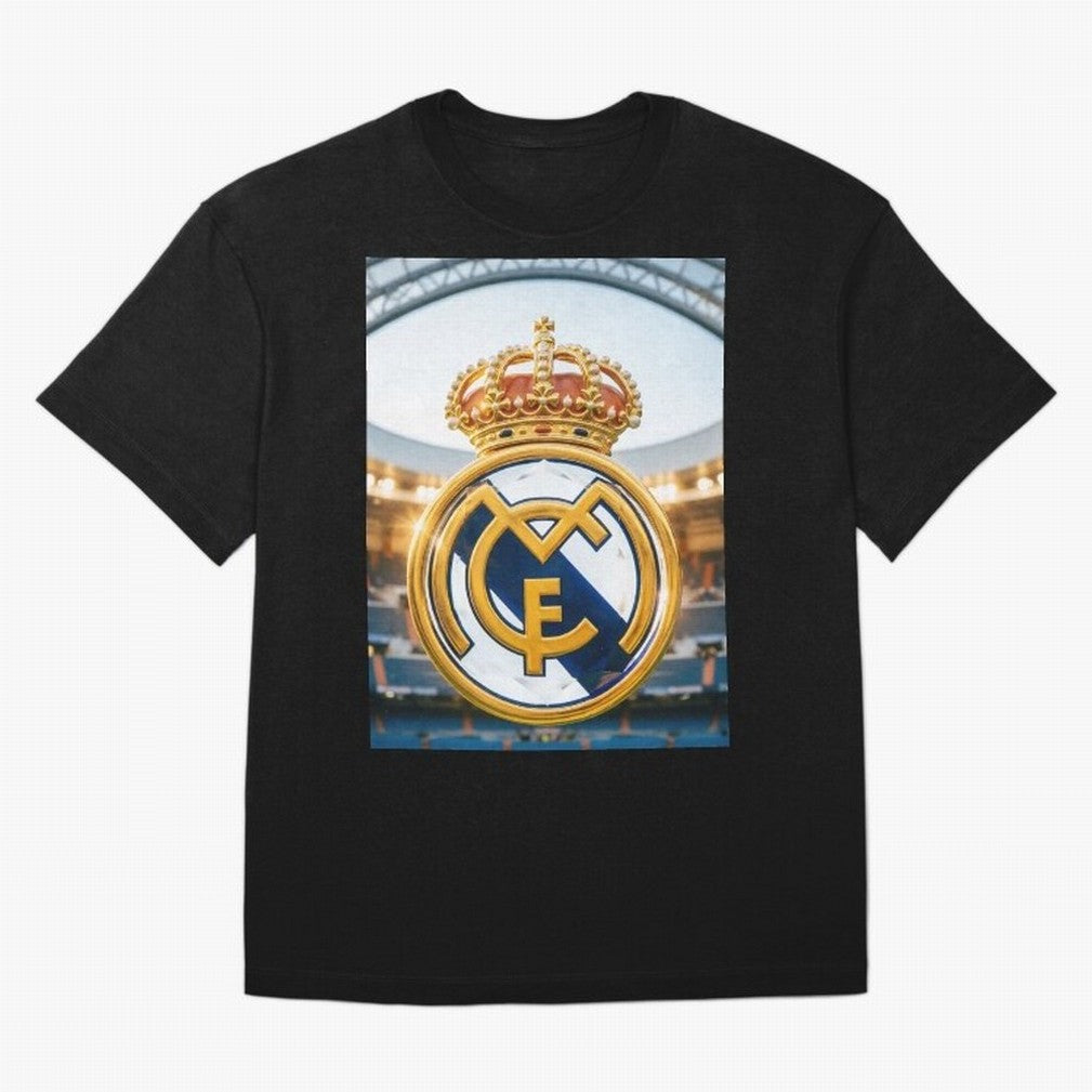 Realeza Madridista Oversized T-Shirt Feel the Heartbeat of FIFA World Cup 2026 Featuring Neymar, England Energy, Football History, Final Match Energy, Crowd Noise and Once in a Lifetime Moments; Perfect for Supporters Who Want Bold Football Energy,