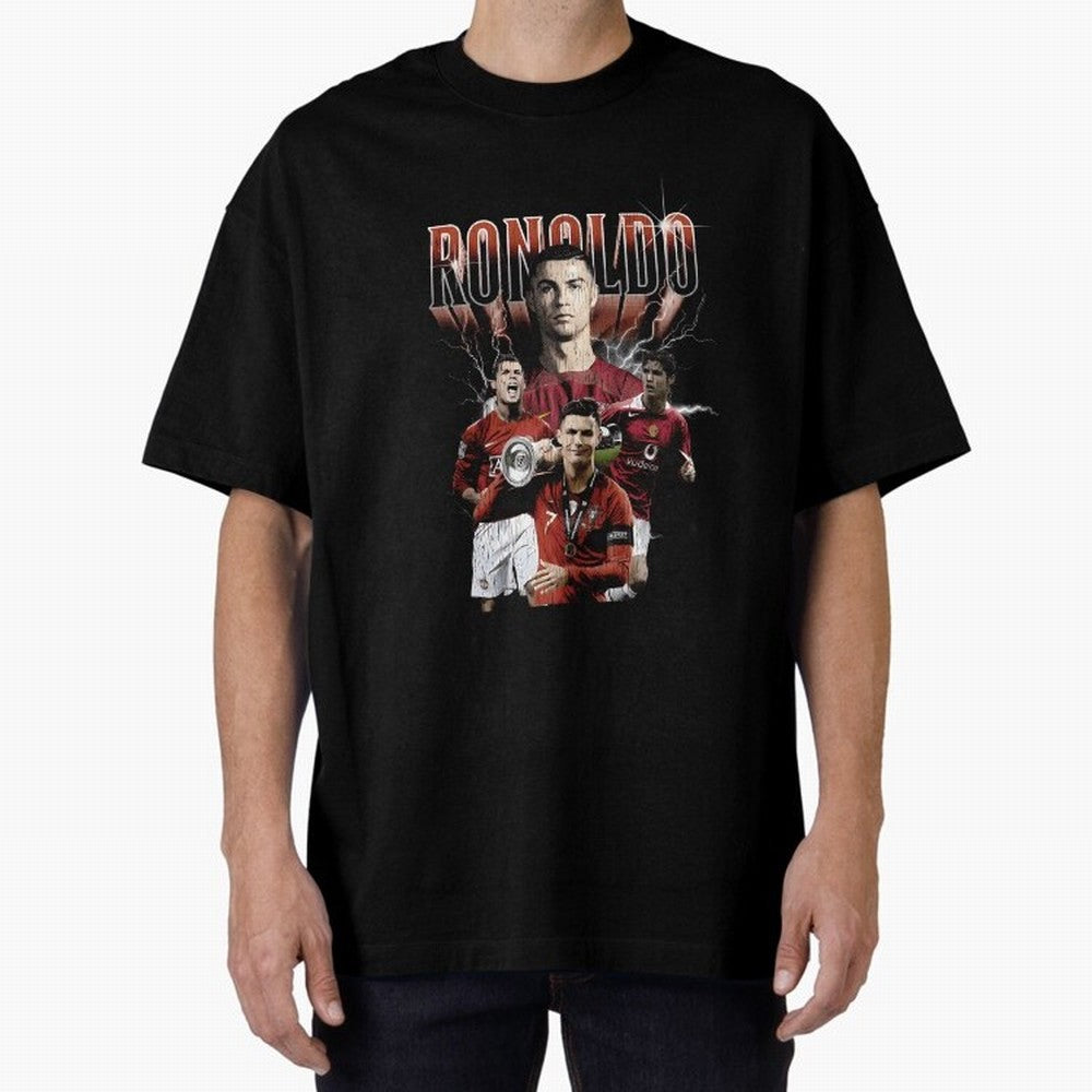 Cr7 footballer portuguese Oversized T-Shirt Remember FIFA World Cup 2026 Group Stage for Fans of Messi and Cristiano Ronaldo and England, Bringing Fan Favorite Moments, National Team Passion, Big Match Drama and Soccer History; Perfect for Fans,