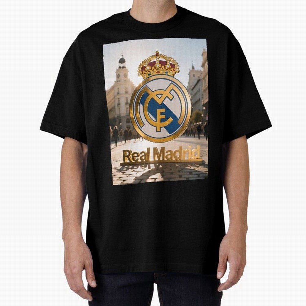 As¨ª as¨ª as¨ª Gana el Madrid Oversized T-Shirt Live for the Drama of Global Football Passion for FIFA World Cup 2026, Driven by Mbappe and Neymar, Spain and Netherlands, Classic Soccer Heritage, Championship Pressure, Fan Loyalty and International