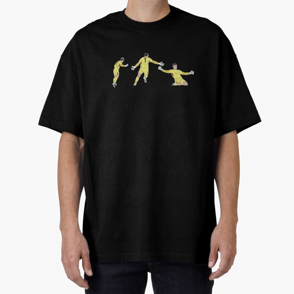 Anatoliy Trubin Last Minute Header Goal Celebration Oversized T-Shirt Show Love for Legendary Goals in FIFA World Cup 2026 USA Canada Mexico Spirit, with Argentina, Messi, Stadium Chants, National Pride, Trophy Dreams and Unforgettable Football