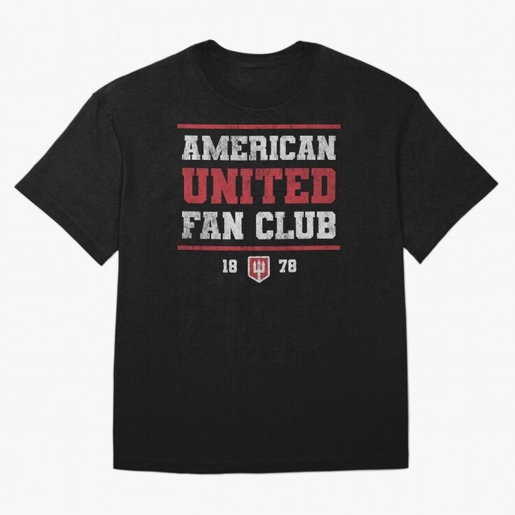 American United Fan Club Oversized T-Shirt Experience the Global Stage of Global Football Passion for FIFA World Cup 2026 USA Canada Mexico, Inspired by CR7, Brazil, Championship Spirit, Famous Goals, Roaring Crowds and International Football