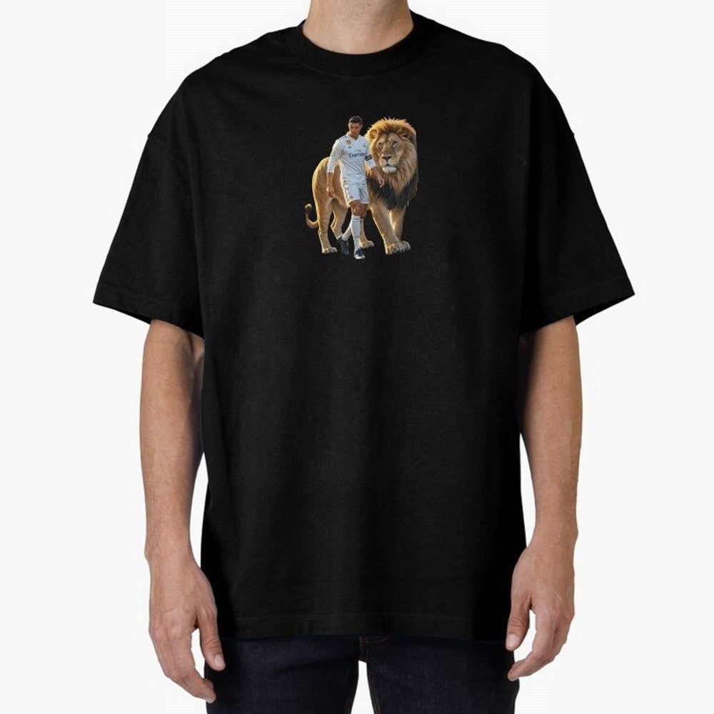 Christiano Ronaldo lion Oversized T-Shirt Bring a Champion Mindset to FIFA World Cup 2026 Group Stage Spirit, Featuring England, France and Netherlands, Messi, Neymar and Mbappe, Match Day Excitement, Supporter Culture, Golden Goals and Global