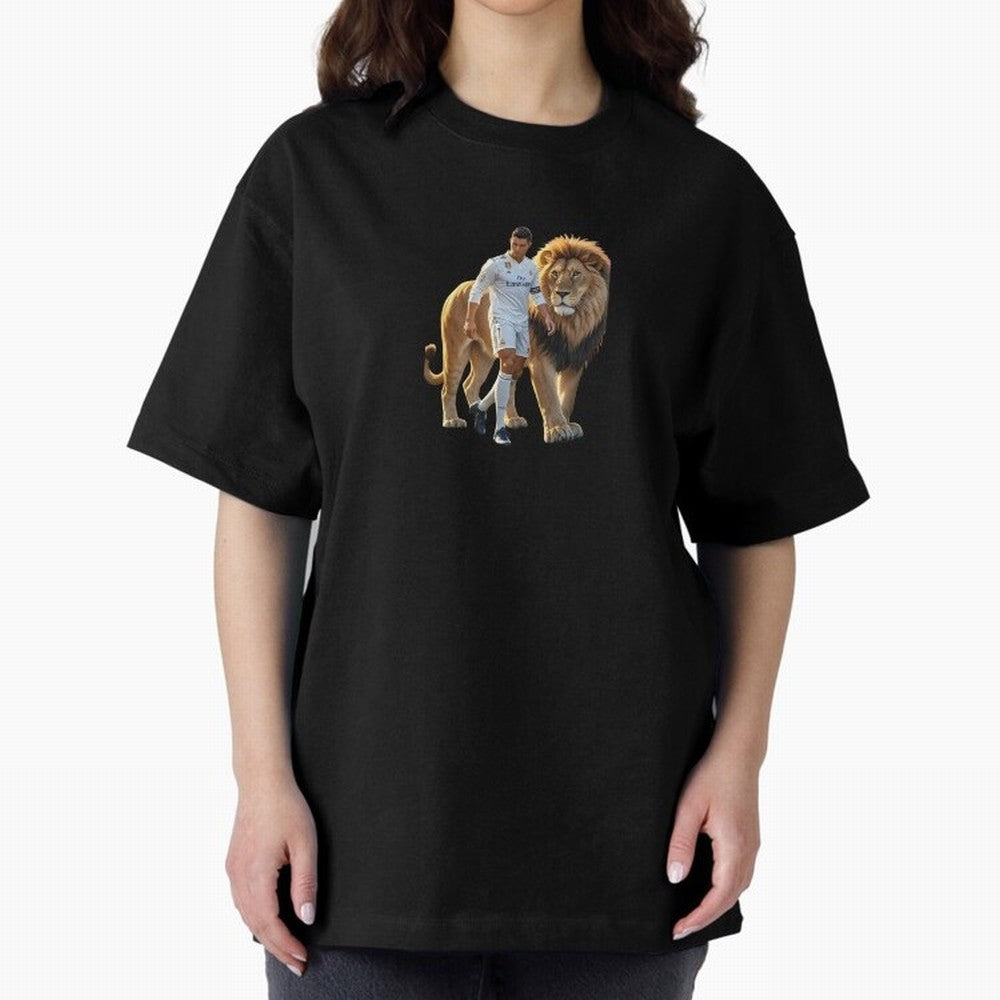 Christiano Ronaldo lion Oversized T-Shirt Bring a Champion Mindset to FIFA World Cup 2026 Group Stage Spirit, Featuring England, France and Netherlands, Messi, Neymar and Mbappe, Match Day Excitement, Supporter Culture, Golden Goals and Global