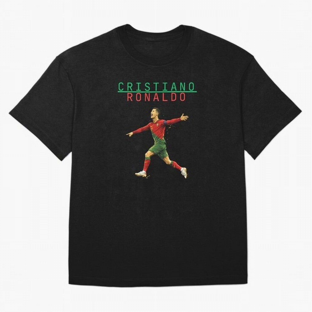 Ronaldo Oversized T-Shirt Celebrate National Team Dreams in Match Day Hype around FIFA World Cup 2026 USA Canada Mexico, CR7 and Messi, England, France and Netherlands, Worldwide Fan Energy, Dramatic Goals, Stadium Lights and Championship