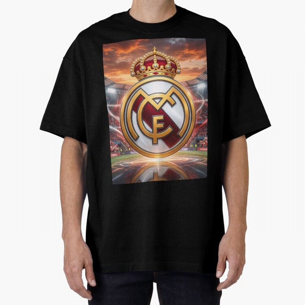 Tormenta del F¨²tbol Oversized T-Shirt Show Passion for the Stars of FIFA World Cup 2026 USA Canada Mexico Made for Messi, England Energy, Champion Mindset, Group Stage Buzz, Knockout Tension and Passionate Fan Culture; Perfect for People Who Love