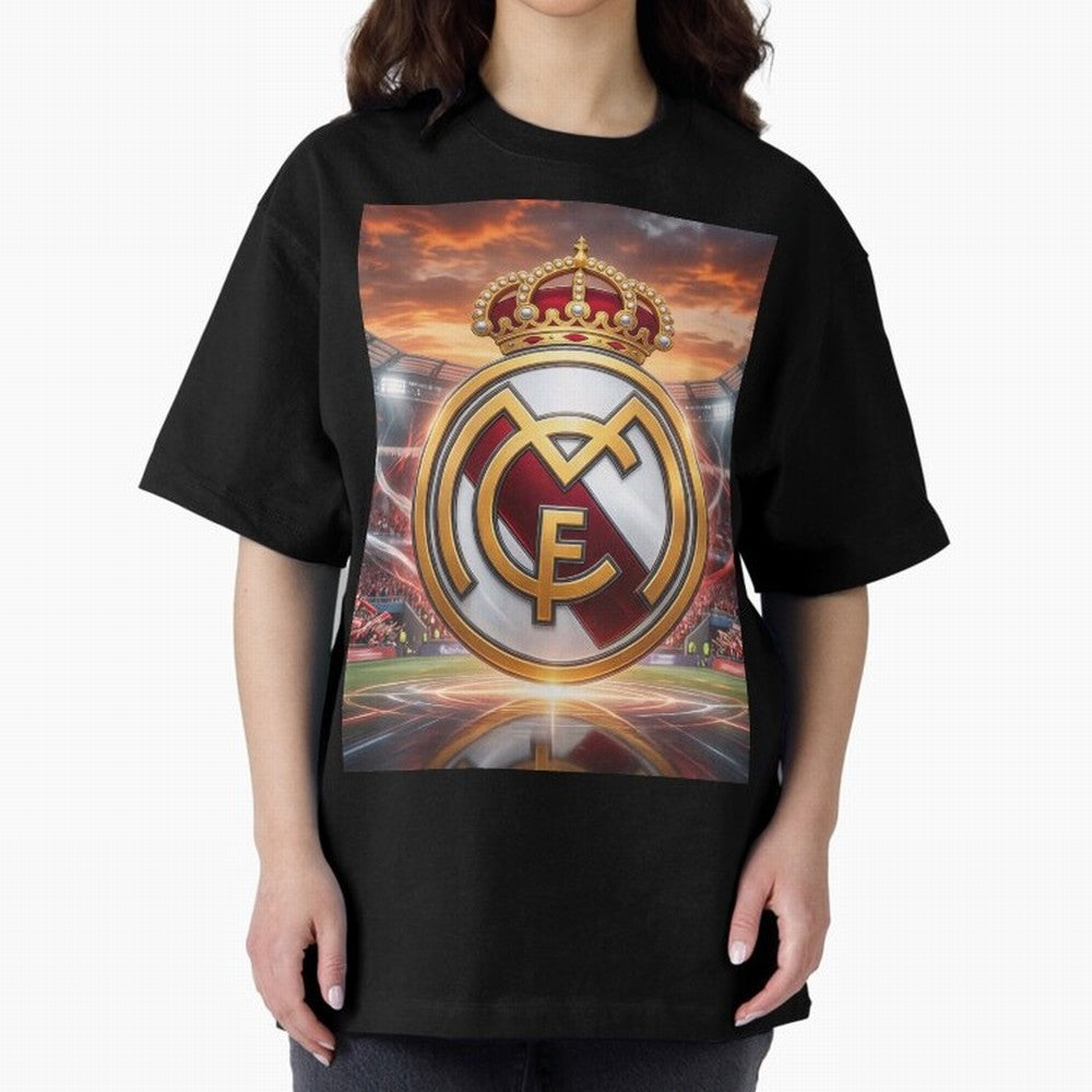 Tormenta del F¨²tbol Oversized T-Shirt Show Passion for the Stars of FIFA World Cup 2026 USA Canada Mexico Made for Messi, England Energy, Champion Mindset, Group Stage Buzz, Knockout Tension and Passionate Fan Culture; Perfect for People Who Love