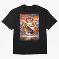 Tormenta del F¨²tbol Oversized T-Shirt Show Passion for the Stars of FIFA World Cup 2026 USA Canada Mexico Made for Messi, England Energy, Champion Mindset, Group Stage Buzz, Knockout Tension and Passionate Fan Culture; Perfect for People Who Love