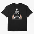 Keep Calm and Drink Water - Cristiano Ronaldo Oversized T-Shirt Represent the Passion of Global Football Passion for FIFA World Cup 2026 USA Canada Mexico, Built around Mbappe and Neymar, England and Germany, Sports Nostalgia, International
