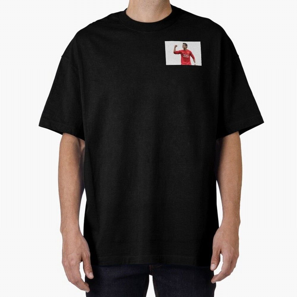 Cristiano Ronaldo Oversized T-Shirt Support the Legends of FIFA World Cup 2026 Group Stage for Fans of Messi and Cristiano Ronaldo and England, France and Netherlands, Bringing Supporter Pride, Iconic Celebrations, Legendary Names and Global Match
