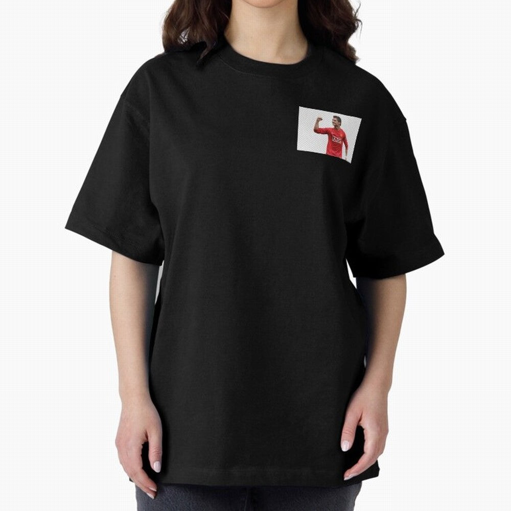 Cristiano Ronaldo Oversized T-Shirt Support the Legends of FIFA World Cup 2026 Group Stage for Fans of Messi and Cristiano Ronaldo and England, France and Netherlands, Bringing Supporter Pride, Iconic Celebrations, Legendary Names and Global Match