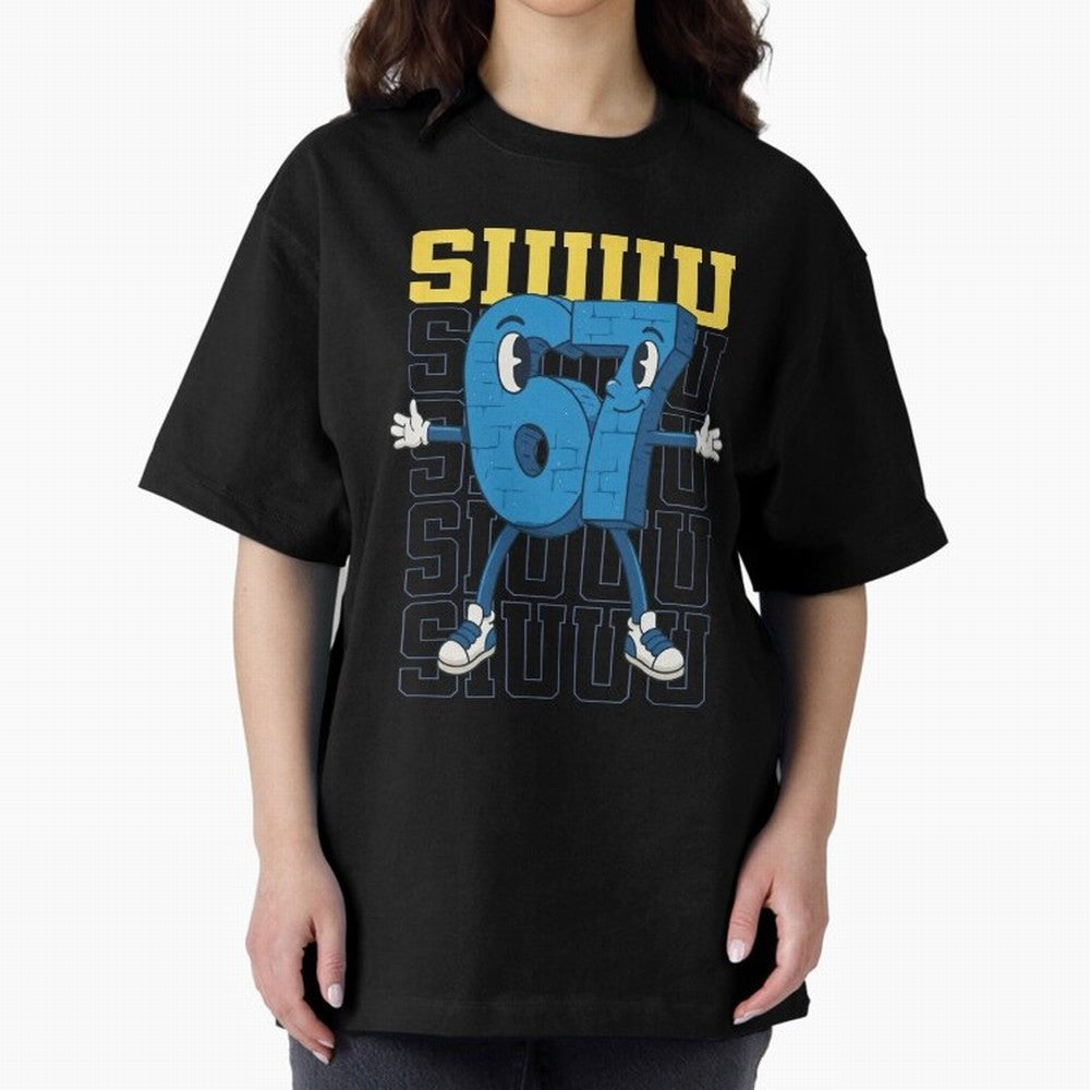 Funny Siuuu 67 Six Seven Soccer Shirt Oversized T-Shirt Join the Global Buzz around the FIFA World Cup 2026 Journey through Haaland Highlights, Brazil, Portugal and Argentina Pride, Vintage Soccer Flavor, Modern Football Stars, National Flags and