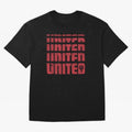United United United Oversized T-Shirt Make Every Match About Match Day Hype around FIFA World Cup 2026 USA Canada Mexico, CR7, Argentina, Stadium Memories, Football Loyalty, International Chants and Championship Tradition; Perfect for People Who
