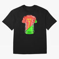 Cristiano Ronaldo Oversized T-Shirt Carry National Pride through Global Football Passion for FIFA World Cup 2026 Group Stage, Built around CR7 and Messi, Netherlands, Game Day Rituals, Football Legends, Country Pride and the Road to the Final;