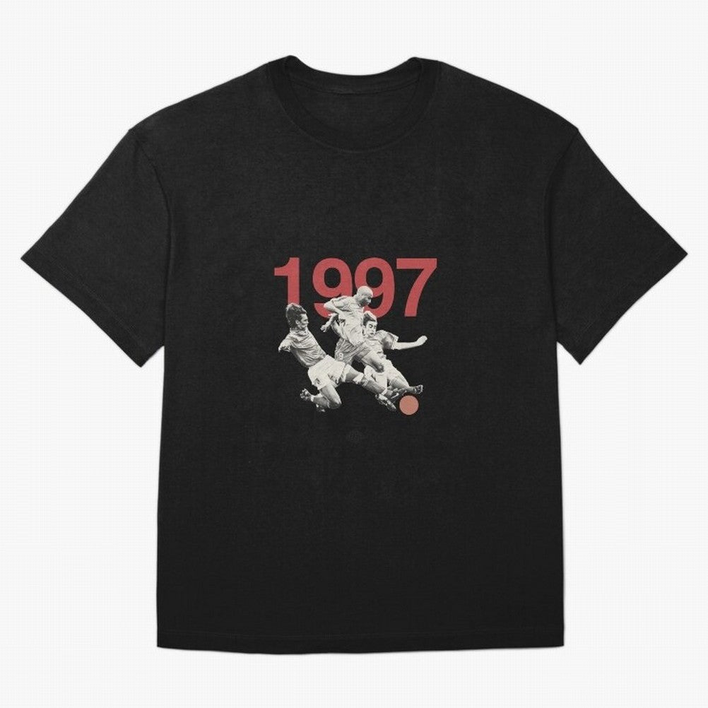 Ronaldo Maldini Cannavaro Tournoi de France 1997 Oversized T-Shirt Show Passion for the Stars of the FIFA World Cup 2026 Journey through Messi, CR7 and Mbappe Highlights, England Pride, Soccer Culture, Superstar Moments, National Team Dreams and