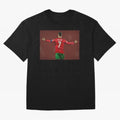 Cristiano Ronaldo portrait painting Oversized T-Shirt Celebrate the Stars of the FIFA World Cup 2026 Group Stage Journey through Messi and Cristiano Ronaldo Highlights, England Pride, Fan Favorite Moments, National Team Passion, Big Match Drama and