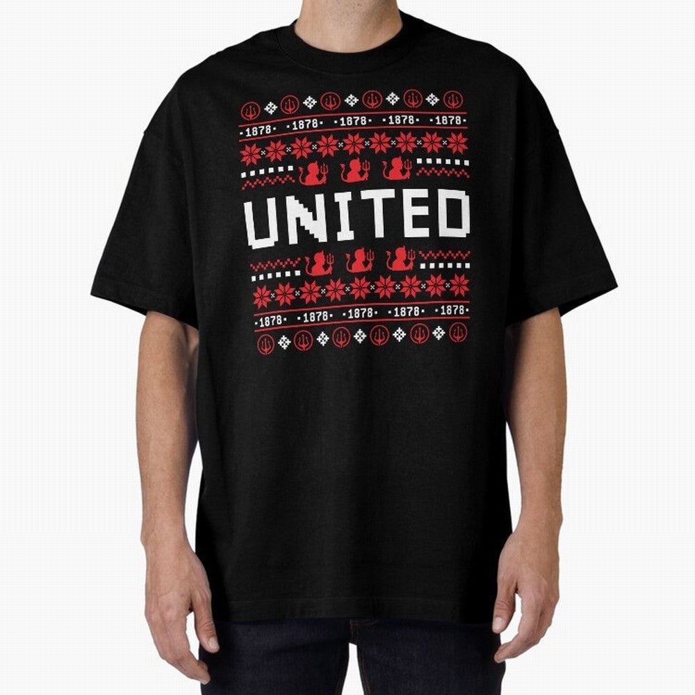 Manchester United Christmas Oversized T-Shirt Bring Stadium Energy to the FIFA World Cup 2026 Group Stage Journey through Messi and Cristiano Ronaldo Highlights, Portugal Pride, Global Supporter Spirit, Legendary Goals, National Colors and