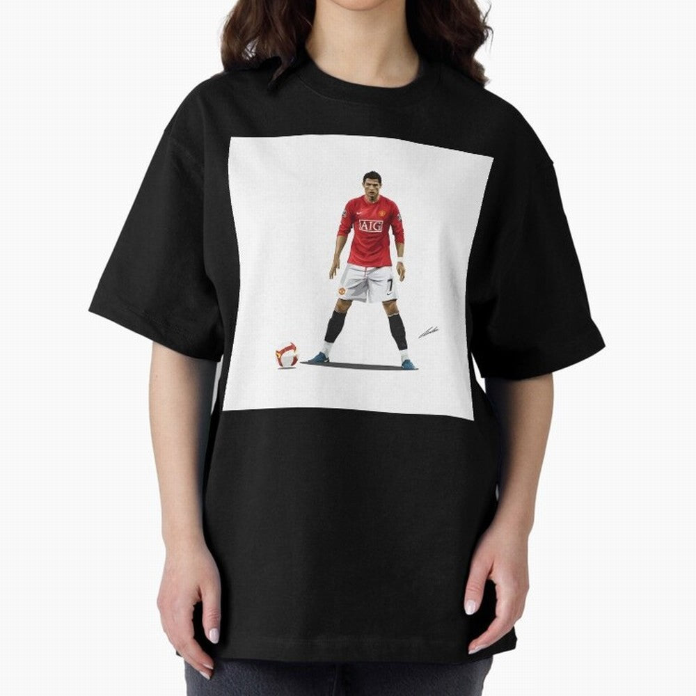Cristiano Ronaldo CR7 Man Utd Oversized T-Shirt Capture FIFA World Cup 2026 USA Canada Mexico Spirit, Centered on England, France and Netherlands, Messi, CR7 and Mbappe, Football History, Final Match Energy, Crowd Noise and Once in a Lifetime