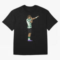 Ricardo Mangas Sporting Goal Celebration Minimalist Oversized T-Shirt Back Your Heroes with FIFA World Cup 2026 for Fans of Neymar and Brazil, Portugal and Argentina, Bringing Championship Spirit, Famous Goals, Roaring Crowds and International