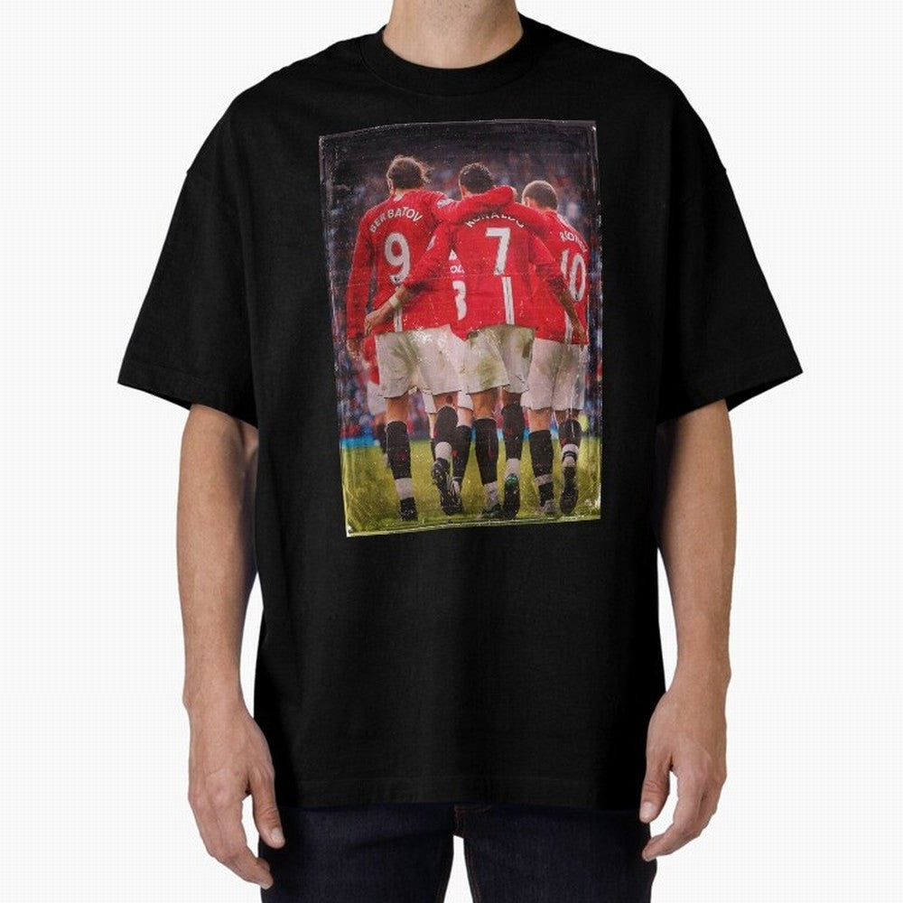 Ronaldo Berbatov Rooney Oversized T-Shirt Discover Global Football Passion for FIFA World Cup 2026, Inspired by Messi, Neymar and Mbappe, Argentina and Brazil, Stadium Chants, National Pride, Trophy Dreams and Unforgettable Football Memories;