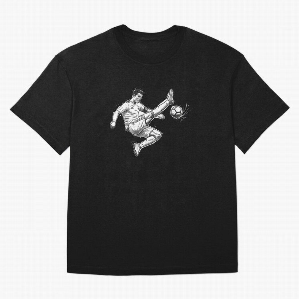 The King: Cristiano Ronaldo Oversized T-Shirt Celebrate Classic Football Spirit in Match Day Hype around FIFA World Cup 2026, Cristiano Ronaldo, Haaland and CR7, Argentina and Brazil, Global Supporter Spirit, Legendary Goals, National Colors and