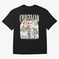 Cr7 Vintage Tribute: Soccer Legend Collage | Limited Edition Oversized T-Shirt Show Passion for the Stars of FIFA World Cup 2026 Featuring Cristiano Ronaldo, Netherlands Energy, Game Day Rituals, Football Legends, Country Pride and the Road to the