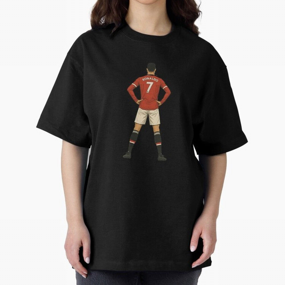 Ronaldo Oversized T-Shirt Bring World Football Passion into FIFA World Cup 2026 Spirit, Capturing Portugal, Haaland, Football Passion, Legendary Performances, Festival Vibes and Supporter Community; Made for Die Hard Supporters, Soccer Lovers, Game