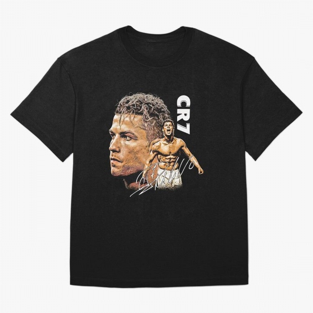 Retro Football Legend Poster Illustration For Men And Gift For Soccer Fans Oversized T-Shirt Feel the Heartbeat of Match Day Hype around FIFA World Cup 2026, Messi, CR7 and Mbappe, England and Germany, Vintage Soccer Flavor, Modern Football Stars,