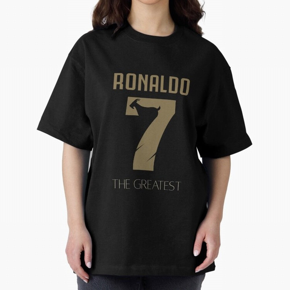 Cristiano Ronaldo Oversized T-Shirt Bring Retro Soccer Energy to FIFA World Cup 2026 Spirit, Filled with England, Messi, Stadium Chants, National Pride, Trophy Dreams and Unforgettable Football Memories; Created for Match Day Parties, Soccer Gifts,