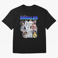 CR7 Real Madrid Poster ¨C For Football Fans and Gift For Ronaldo Supporters Oversized T-Shirt Honor FIFA World Cup 2026 USA Canada Mexico Driven by Neymar, Portugal Energy, Goal Celebration Energy, Supporter Heritage, Football Icons and Worldwide