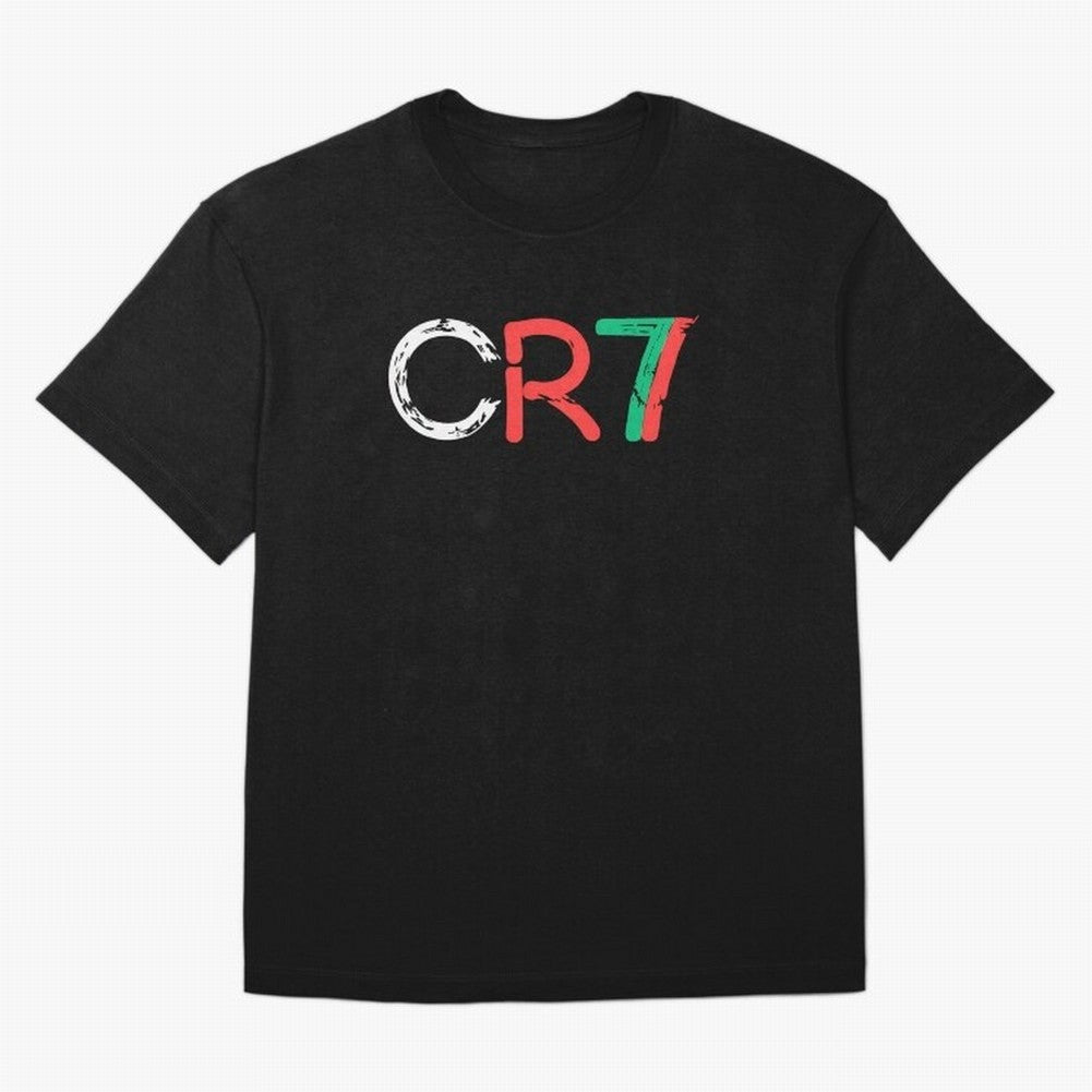 CR7 Portugal Colors Poster For Football Fans, Gift For Soccer Lovers Oversized T-Shirt Remember Iconic Moments from FIFA World Cup 2026 USA Canada Mexico Spirit, Inspired by England, France and Netherlands, Mbappe and Neymar, Stadium Memories,