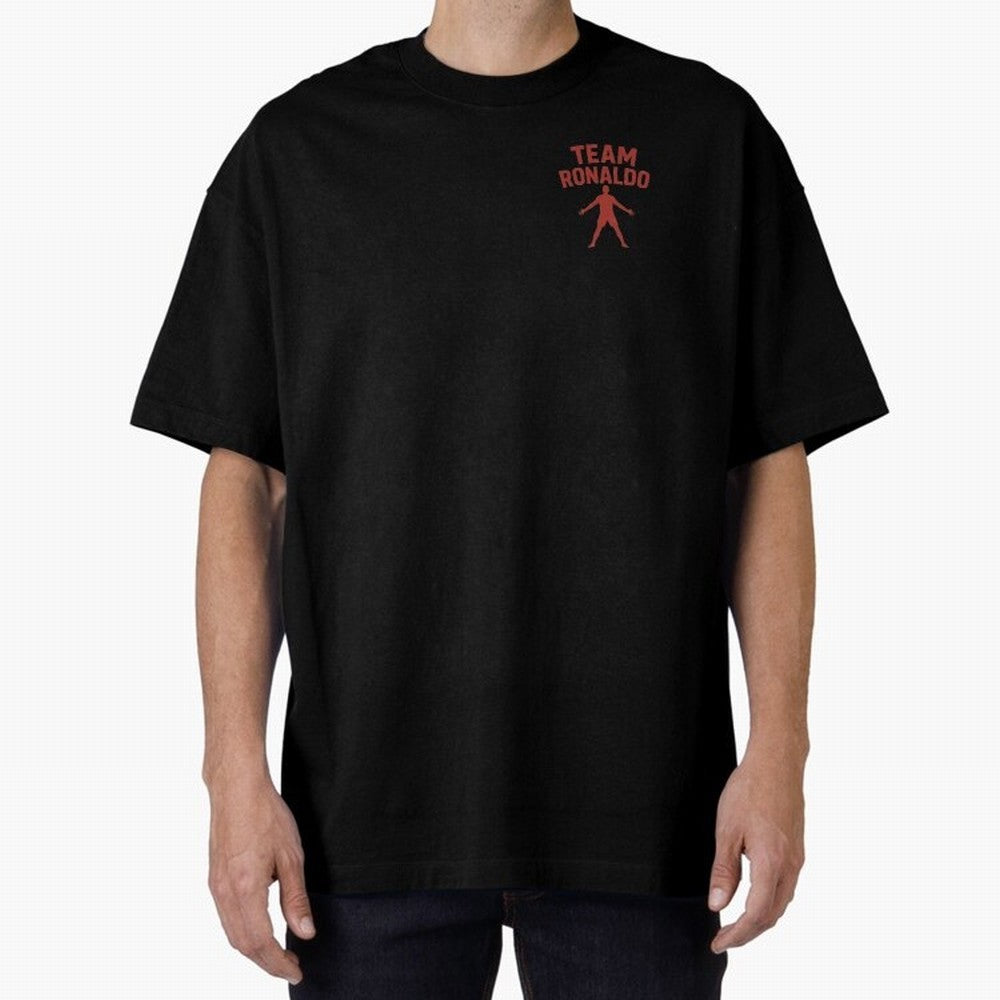 Team Ronaldo | CR7 team | For Fans Oversized T-Shirt Bring Supporter Culture to Match Day Hype around FIFA World Cup 2026 USA Canada Mexico, Haaland and Mbappe, England, Worldwide Fan Energy, Dramatic Goals, Stadium Lights and Championship