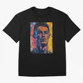Cristiano Ronaldo illustration Oversized T-Shirt Bring Stadium Energy to Match Day Hype around FIFA World Cup 2026, Haaland, Germany, Soccer Culture, Superstar Moments, National Team Dreams and Competitive Fire; Ideal for Passionate Fans Who Love