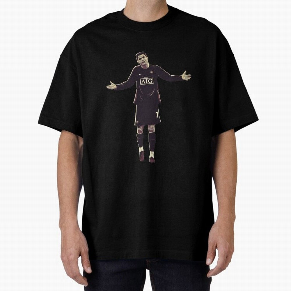 Cristiano Ronaldo Oversized T-Shirt Make Game Day About FIFA World Cup 2026 Group Stage Spirit, Driven by Spain, Messi and Cristiano Ronaldo, Stadium Memories, Football Loyalty, International Chants and Championship Tradition; Perfect for