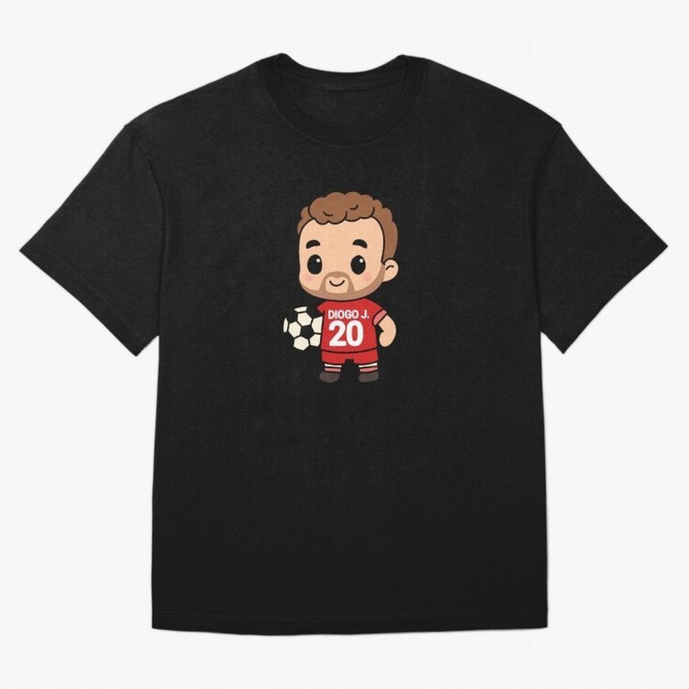 Diogo Jota jersey | manga | cute kawaii | by Nooby Draw Oversized T-Shirt Bring Legendary Rivalry Energy to FIFA World Cup 2026 Group Stage Made for Cristiano Ronaldo, Spain and Netherlands Energy, Match Day Excitement, Supporter Culture, Golden